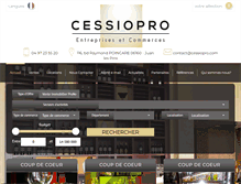 Tablet Screenshot of cessiopro.com